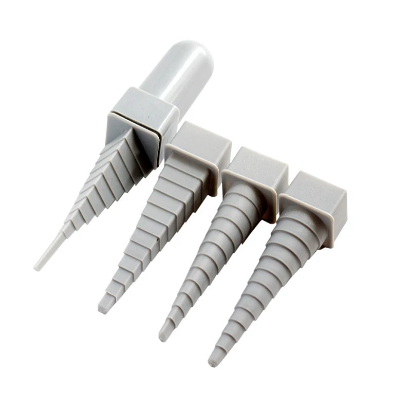 wire-mandrel-4-shape-set 4-Piece Wire Wrapping Mandrel Set — round, oval, triangle and square stepped mandrels