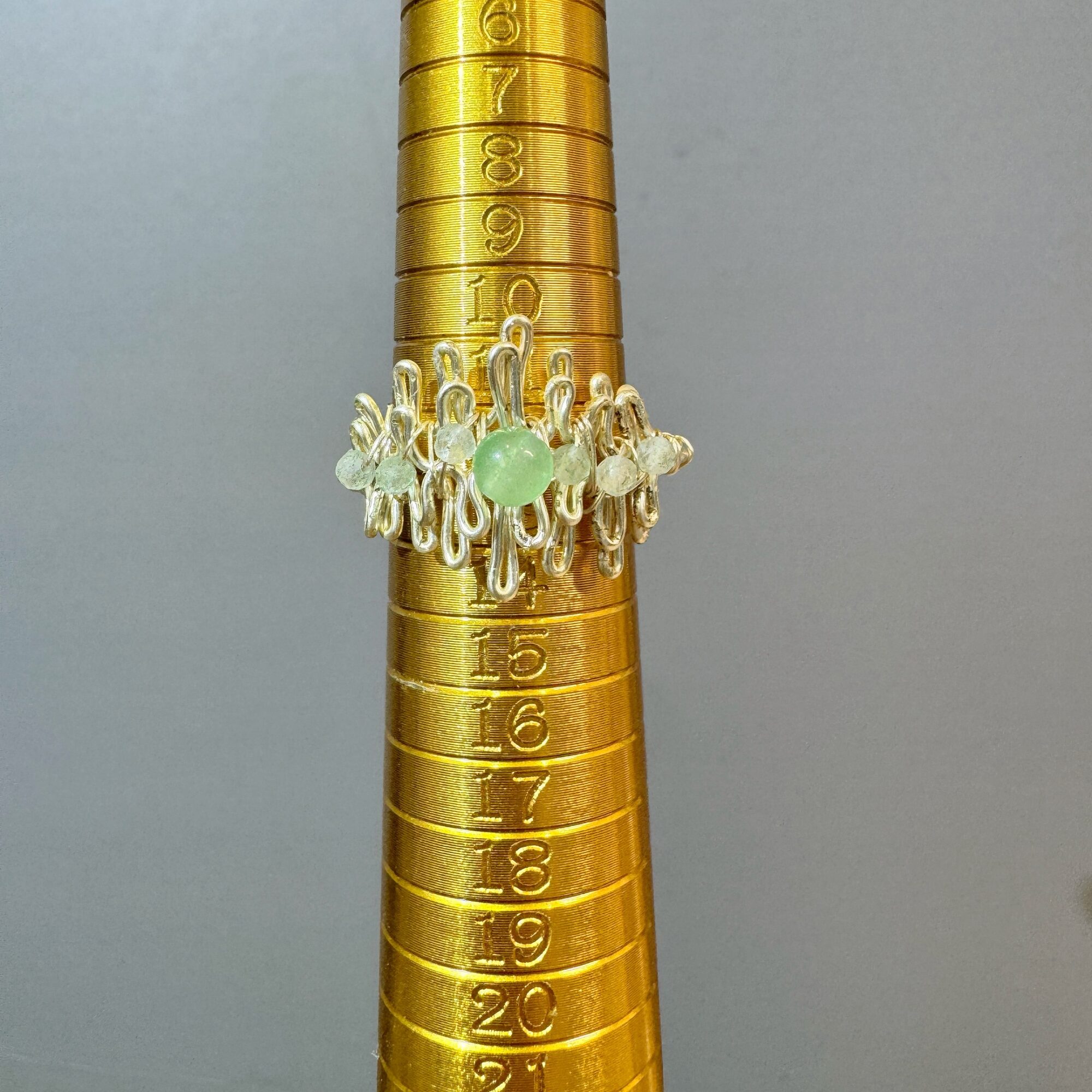 product6-03 Sculptural Crystal Wave Wire Ring