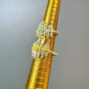 product6-06 Sculptural Crystal Wave Wire Ring
